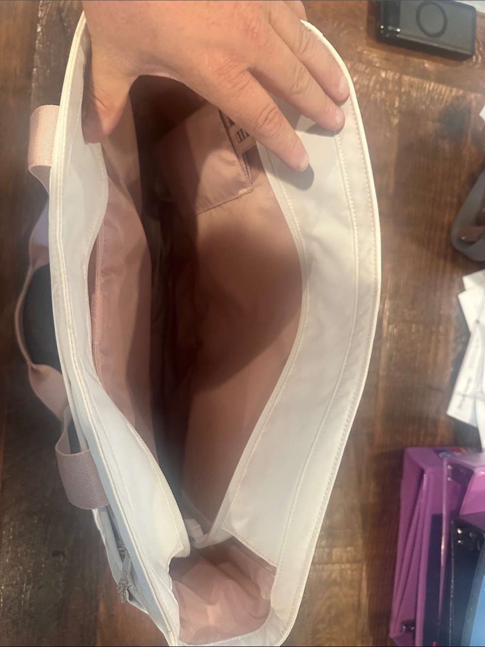 Stanley Blush Pink Travel/Gym/Work/Beach Tote - Picture 3 of 4